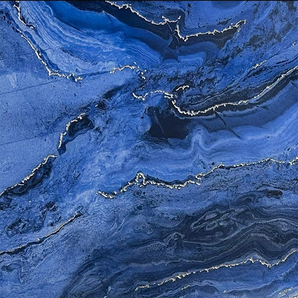 Prestige Crystal Blue/Silver 60cmx60cm Wall & Floor Tile